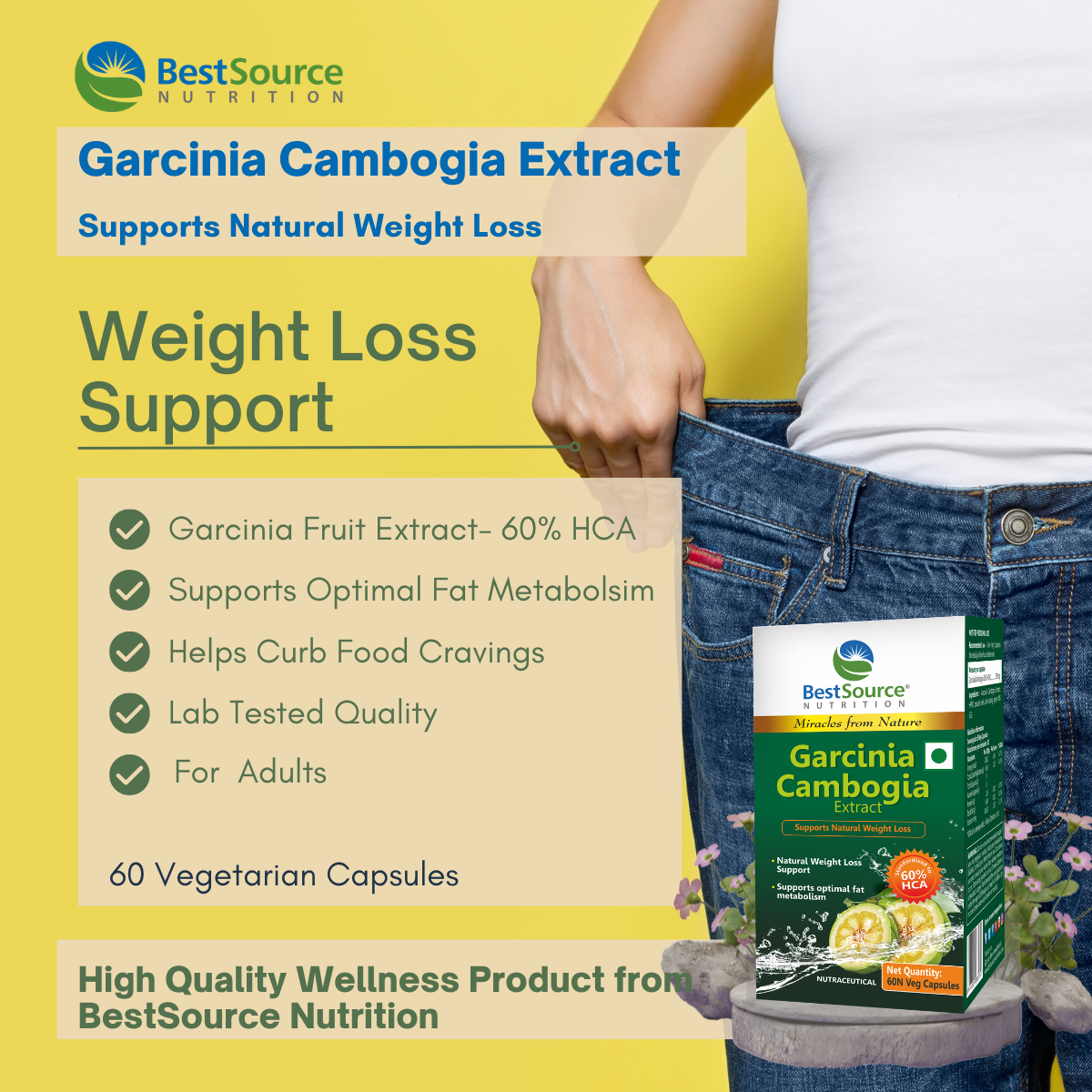 Garcinia Cambogia (HCA) - benefits BestSource Nutrition