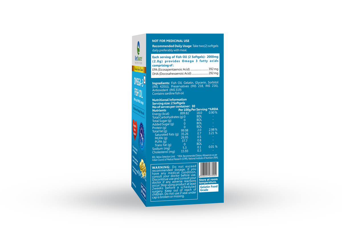 omega 3 dosage