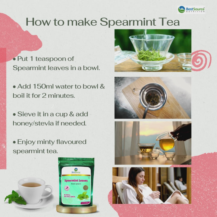 How to make spearmint tea