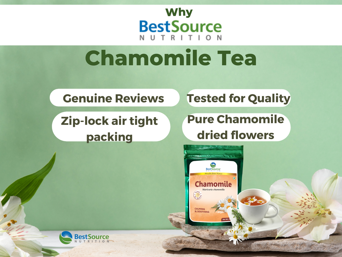 Chamomile Flowers - features