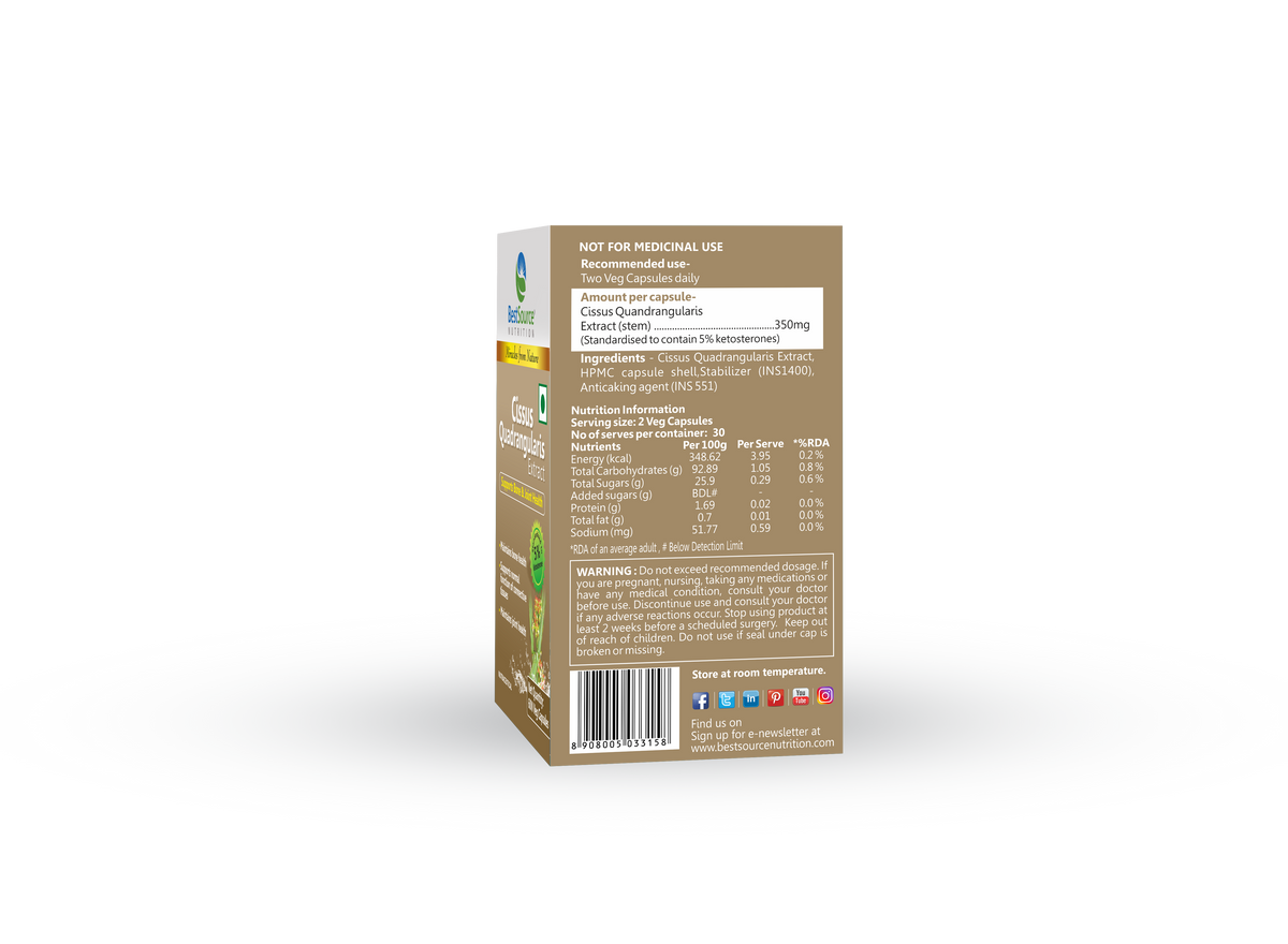 Cissus Quadrangularis - dosages