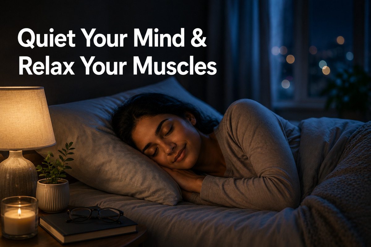 Quiet Your Mind & Relax Your Muscles: The Dual Power of Magnesium Glycinate and L-Theanine