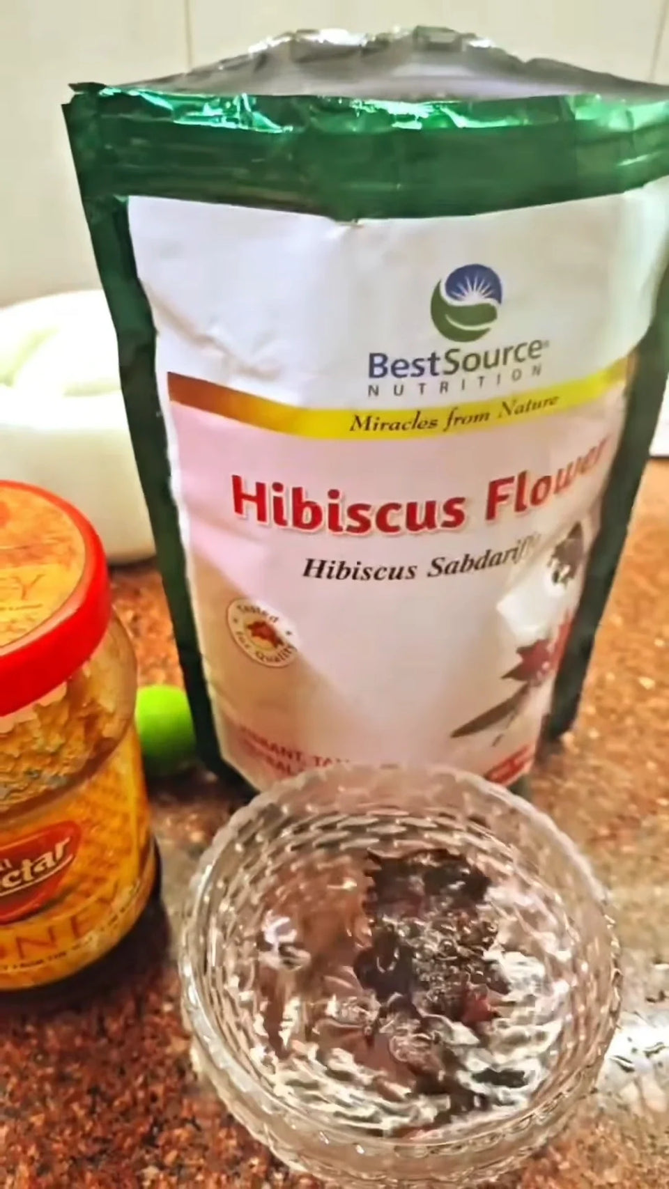 Hibiscus Chia Lemonade