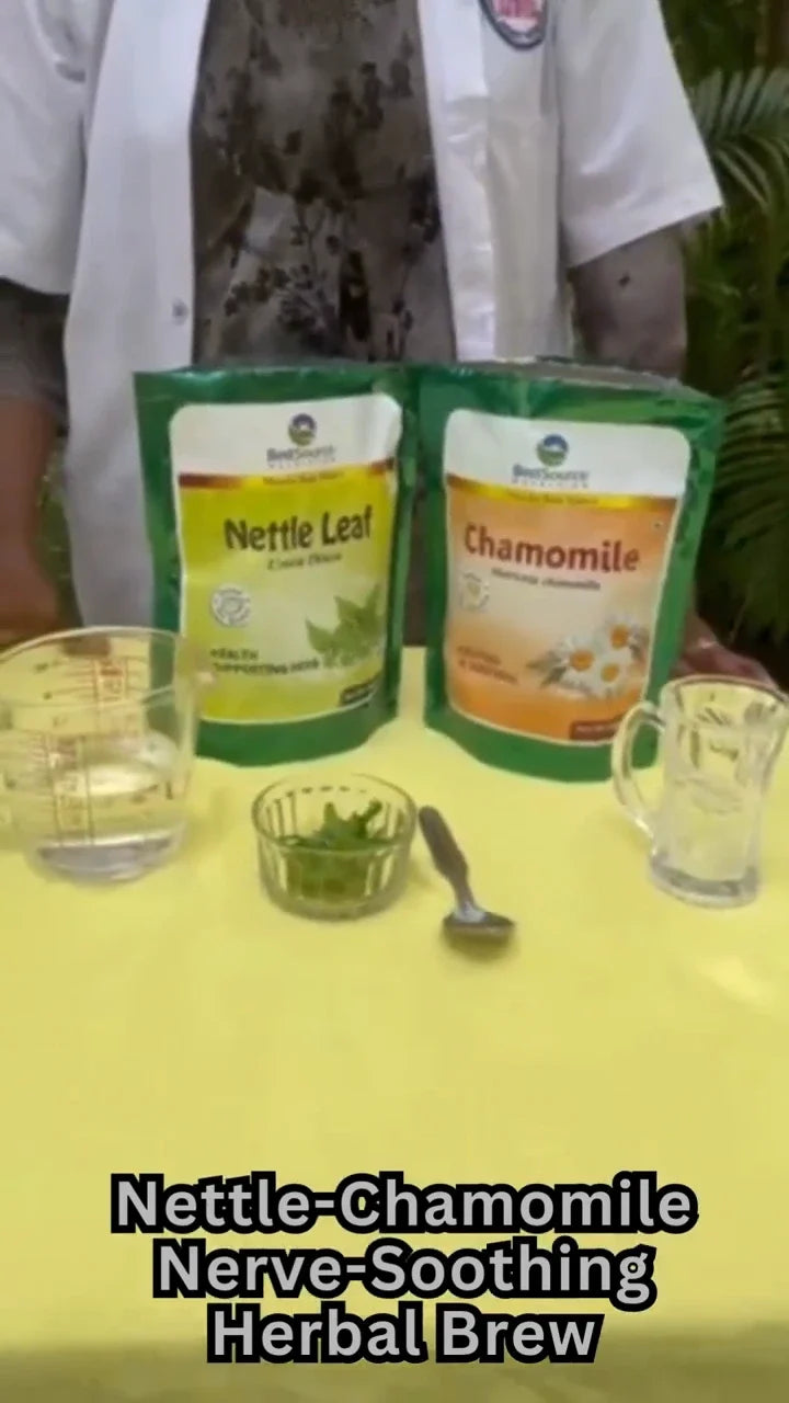 Nettle nerve soothing brew