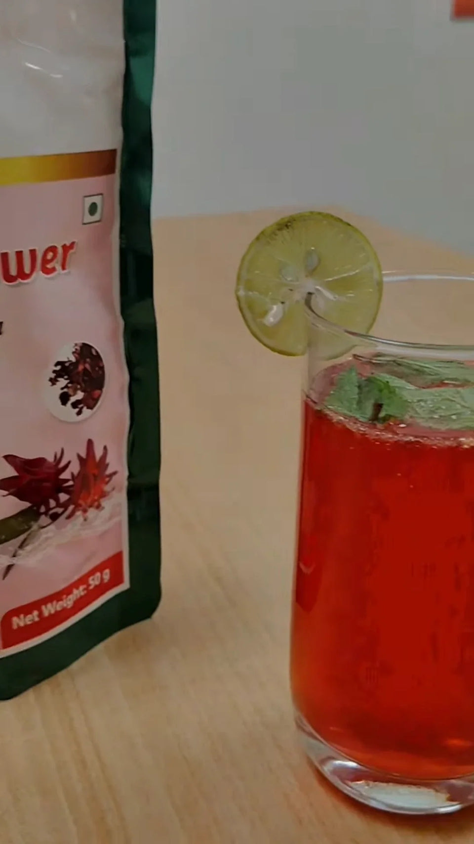 Ruby Hibiscus Citrus Sparkler
