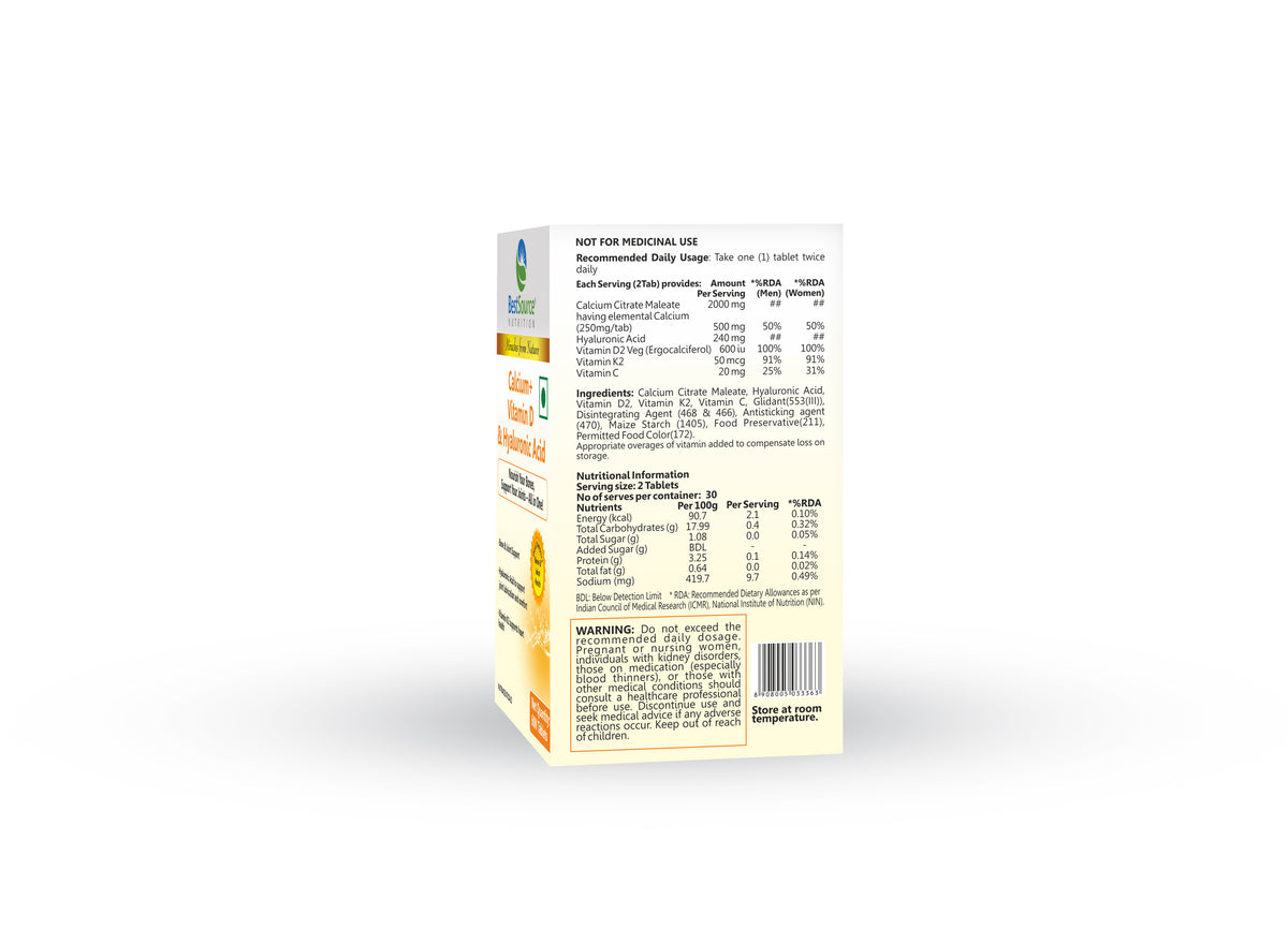 Calcium Citrate Maleate dosages