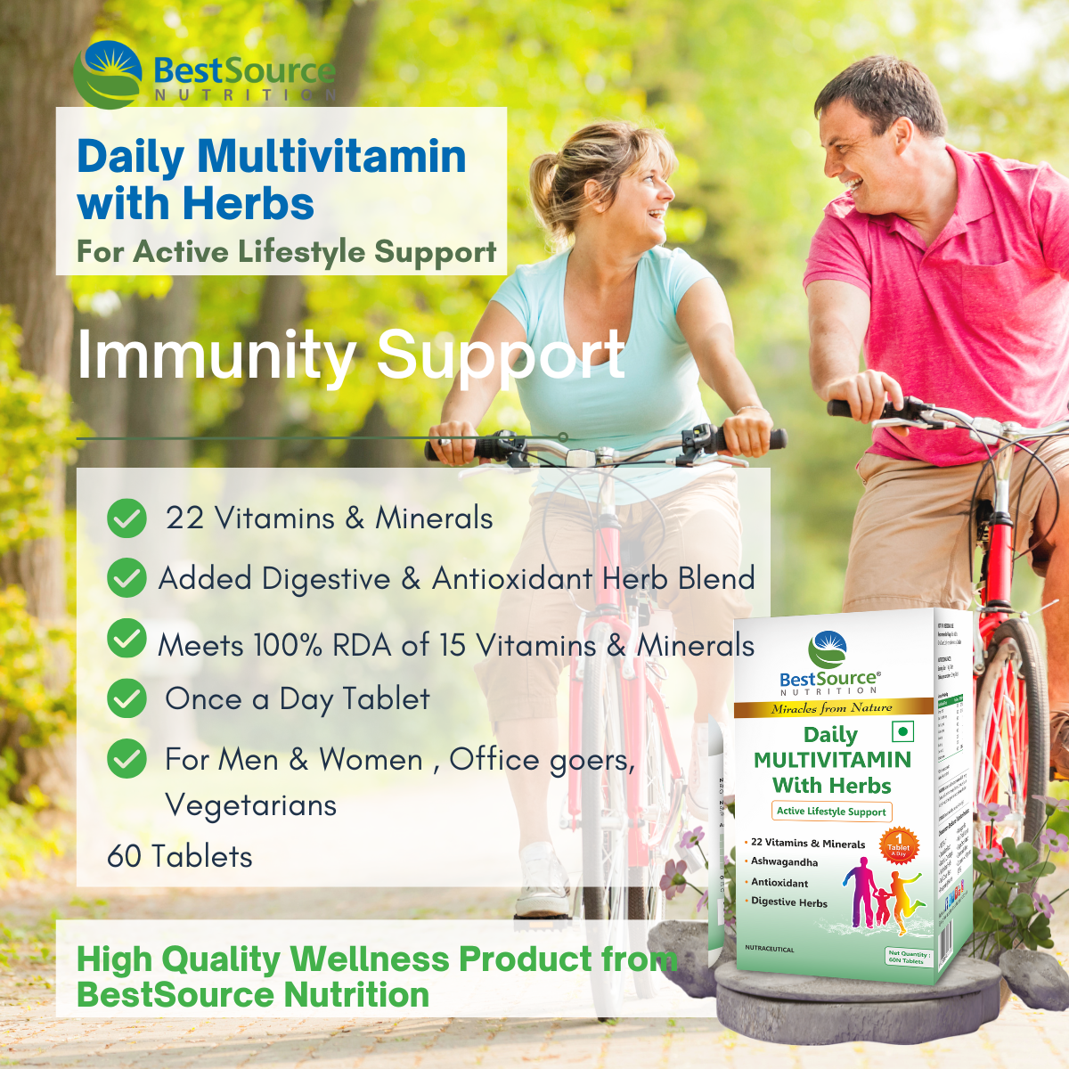 Daily MULTIVITAMIN With Herbs - benefits