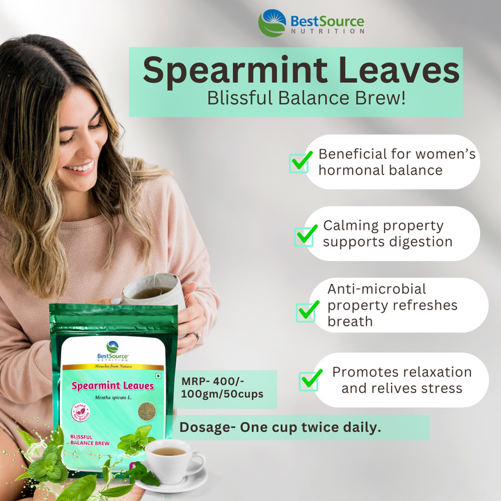 how to drink Spearmint tea