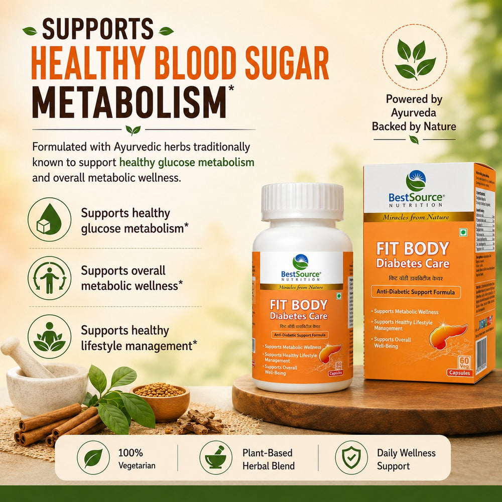 Fit Body Diabetes Care| Herbal Formula for Sugar Balance | BestSource – BestSourceNutrition.com