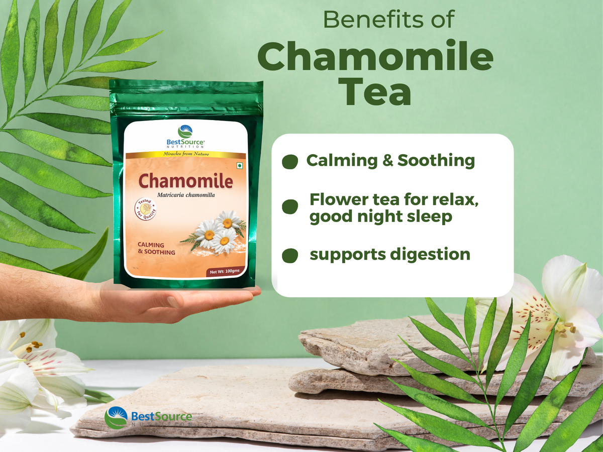 Chamomile Flowers - benefits