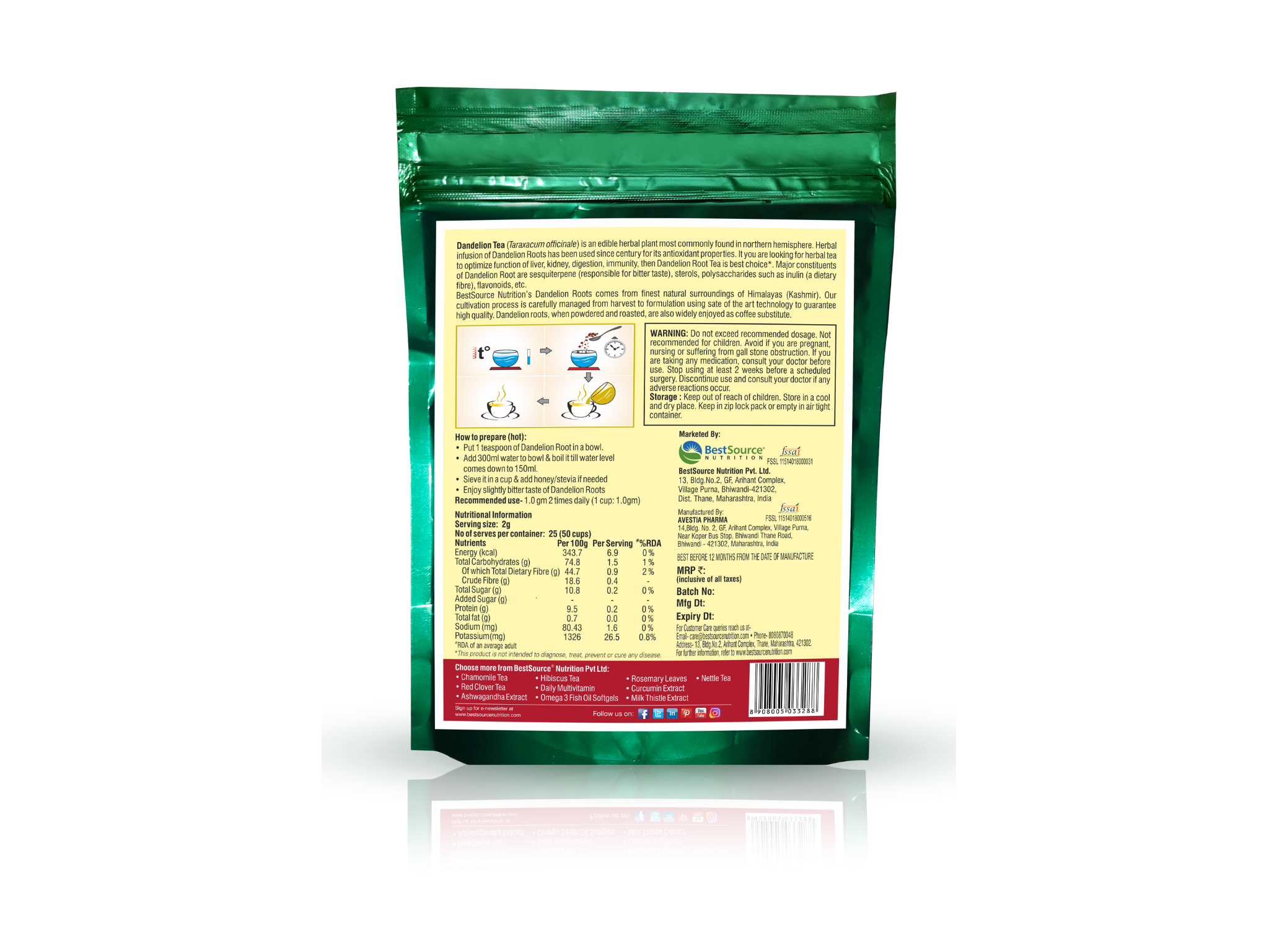Dandelion Root