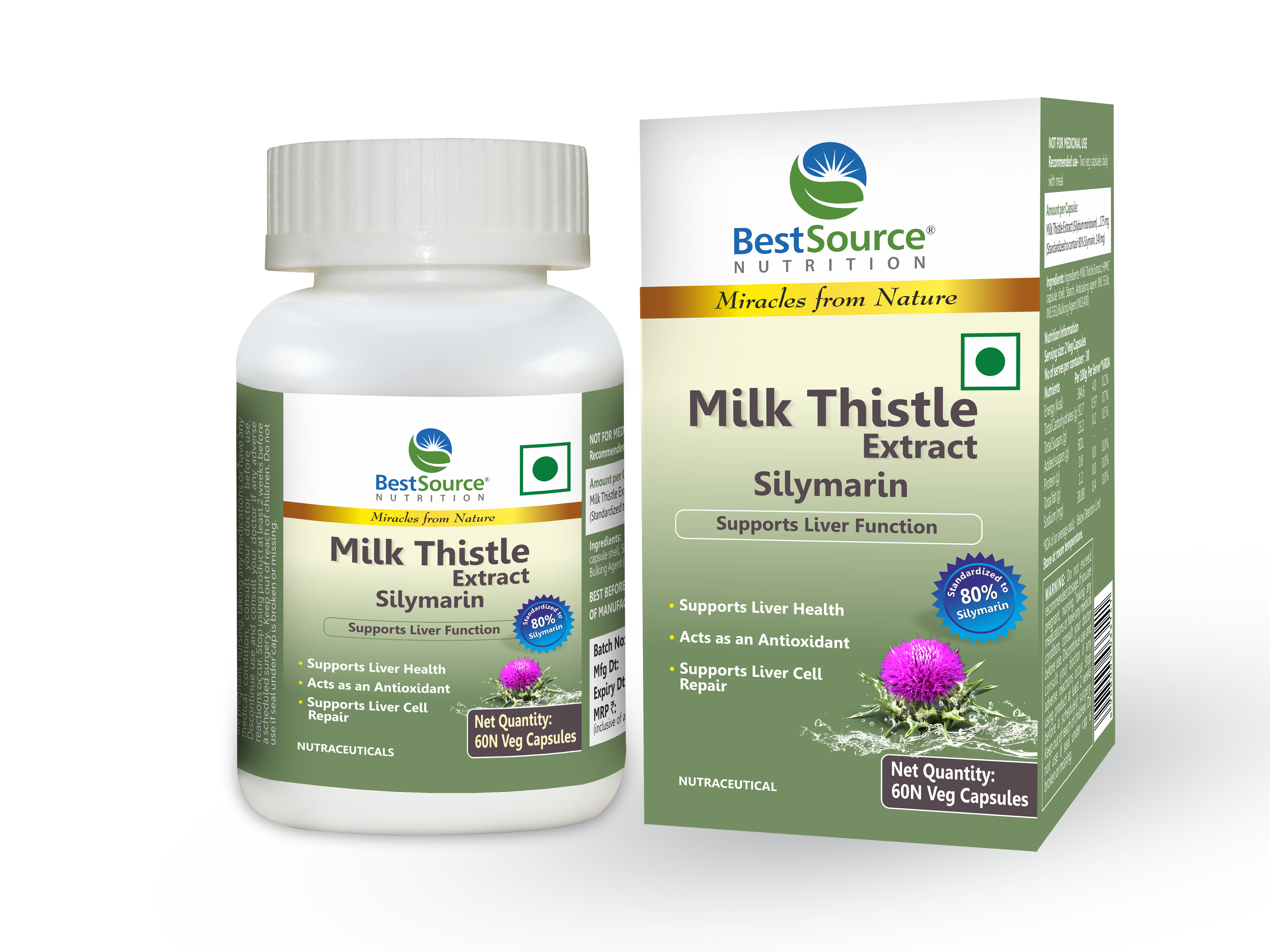 Silymarin Milk Thistle Supplement