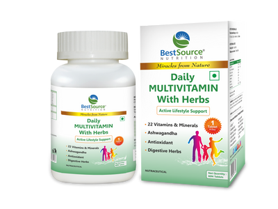 Multivitamin with Herbs for Daily Wellness