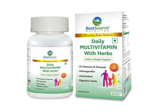 Multivitamin with Herbs for Daily Wellness