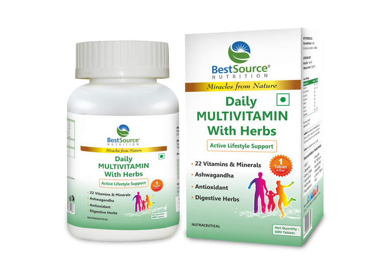 Daily Multivitamin with Herbs | For Men & Women| BestSource – BestSourceNutrition.com
