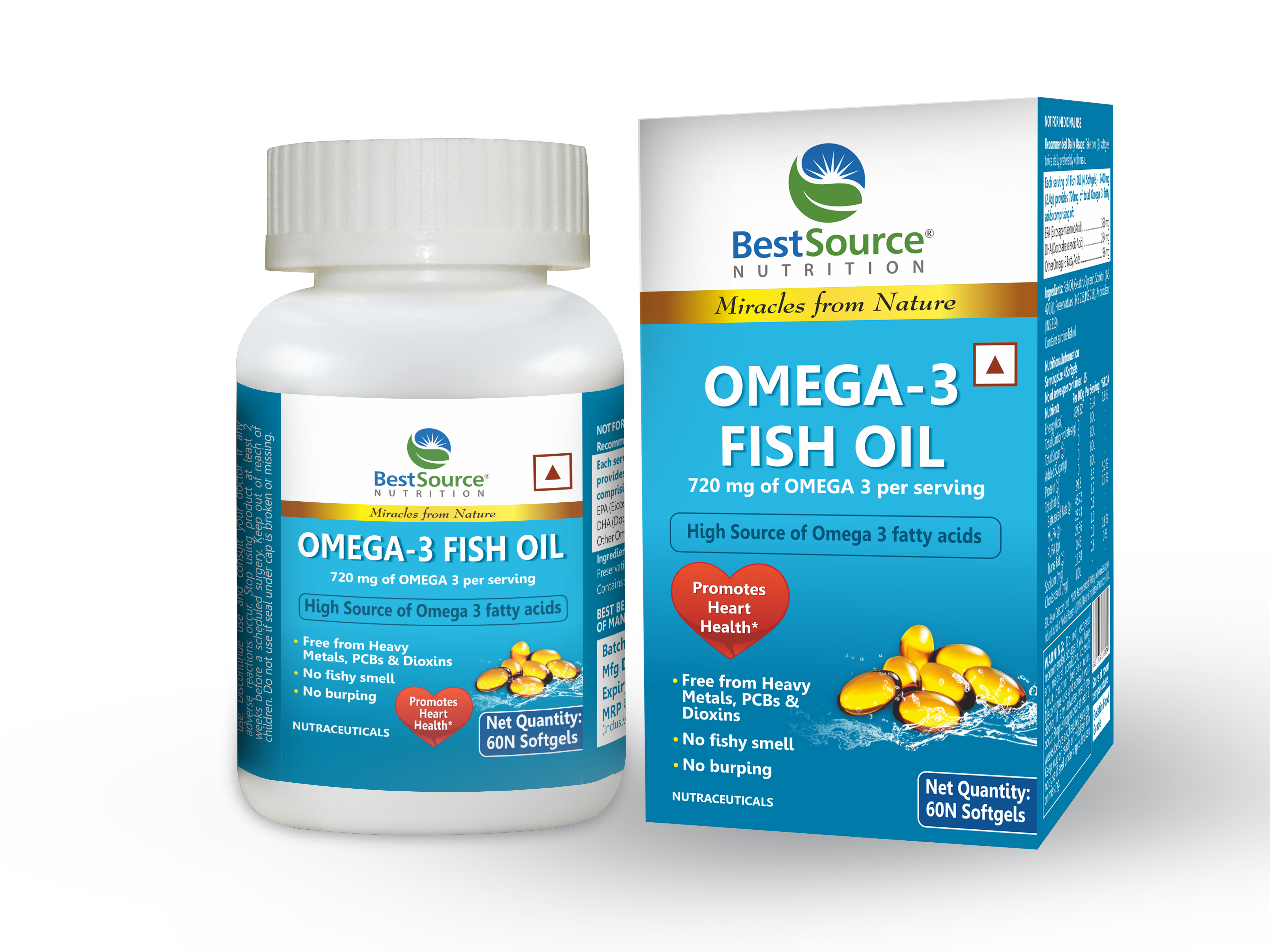 Omega 3 Fish Oil Capsules